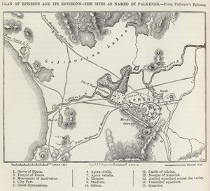 Plan of Ephesus and its Environs, from 
